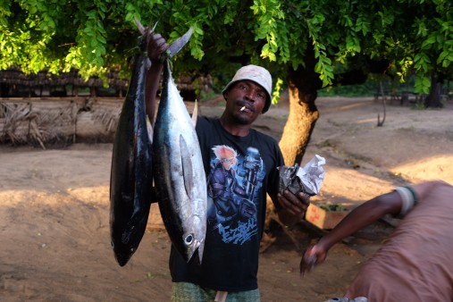 fisherman in Tanzania