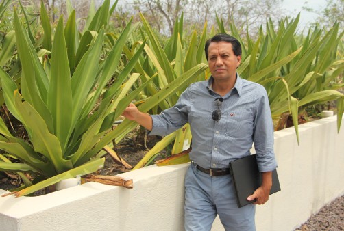Fernando Brito, Geschäftsführer der Fischfabrik auf Santa Cruz