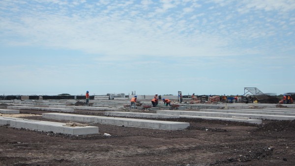 Construction solar panel Galapagos