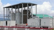 Bau des Hybridkraftwerks, Galapagos