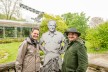 Andrew Zaloumis at the zoo in Frankfurt