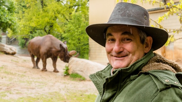 Andrew Zaloumis im Zoo Frankfurt