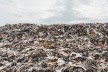 Mountain of garbage at Talang Gulo landfill