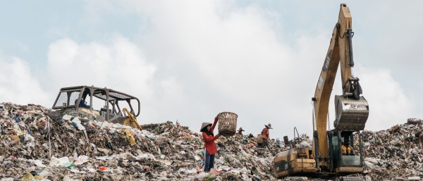 Müllsammler Indonesien