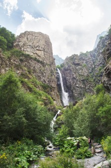 Waterfall caucasus