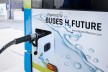 Fuelling nozzle for hydrogen on the bus