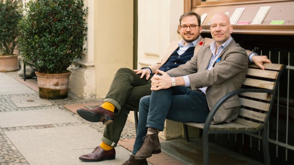 Gründer von door2door Kirschbaum und Nohroudi