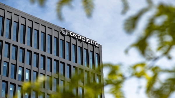 The headquarters of Osapiens, a Mannheim-based software firm and a portfolio company of Armira