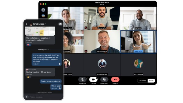 Sicheres Online-Meeting mit Wire 