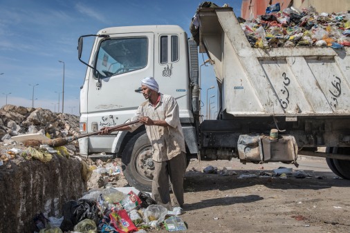 Ägypten Müllsammlung