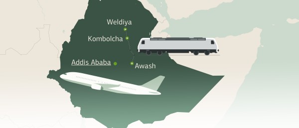 Illustration Ethiopia infrastructure