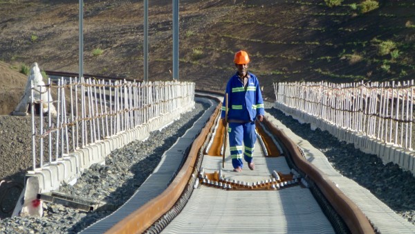 Construction Awash Kombolcha Hara Gebaya railway