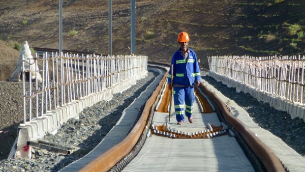 Construction Awash Kombolcha Hara Gebaya railway