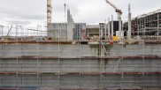 Bau des neuen Rechenzentrums in Biere