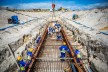 Construction at the sewage plant Zandvliet