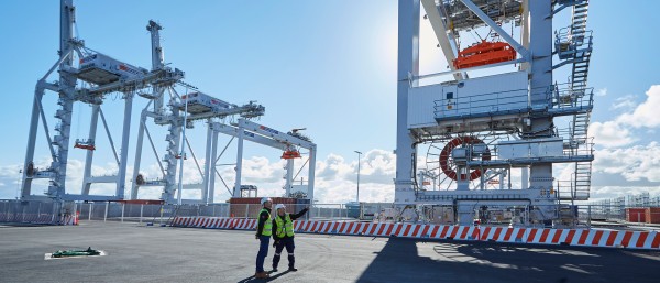 Digitalisierter Hafen in Melbourne