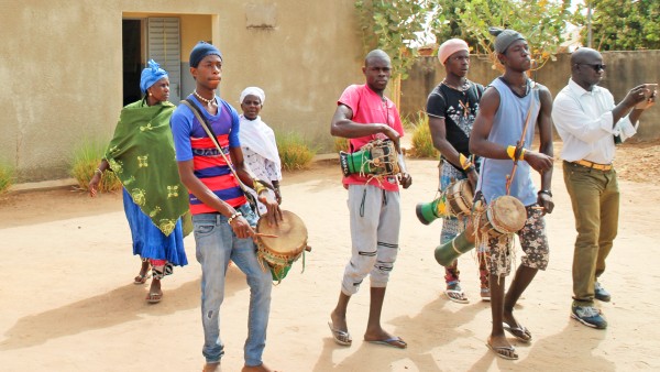 Trommler aus dem Senegal 