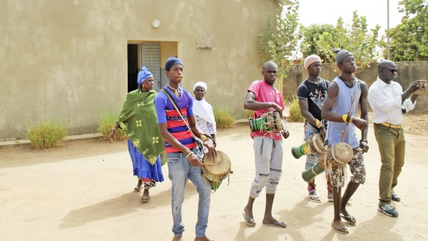 Trommler aus dem Senegal 