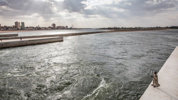 Mit Mitteln der KfW wurde das Asyut-Stauwehr über den Nil gebaut