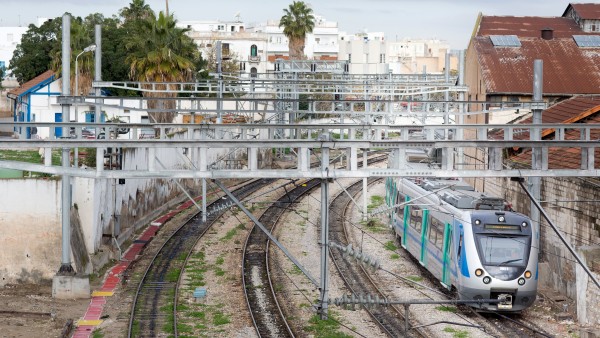 S-Bahn-Trasse und weitere Trassen