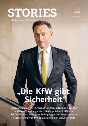 Titelbild des Stories-Heftes mit Christian Lindner und Stefan Wintels