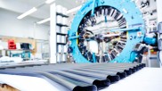 Munich Composites: plaiting machine