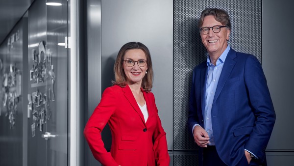 Doppelportrait Sigrid Nikutta und Stefan Wintels