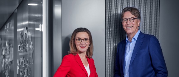 Doppelportrait Sigrid Nikutta und Stefan Wintels