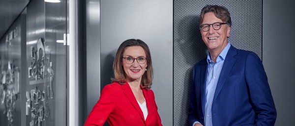 Doppelportrait Sigrid Nikutta und Stefan Wintels