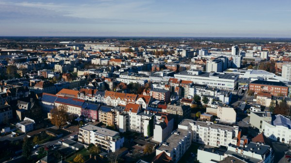 Cottbus von oben