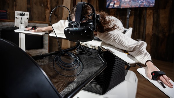 Virtual-Reality Flugsimulator „Birdly“