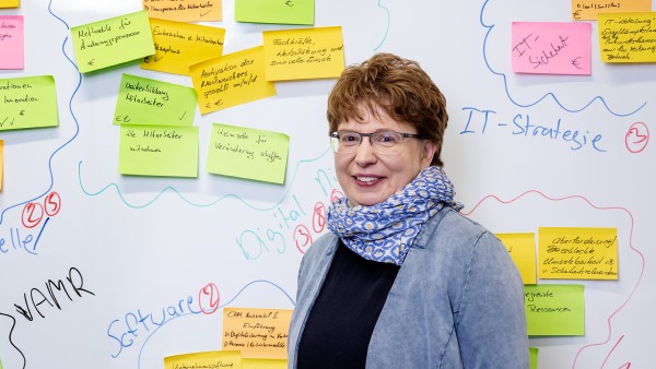 Sabine Meigel, der Leiterin der Geschäftsstelle Digitale Agenda der Stadt Ulm 