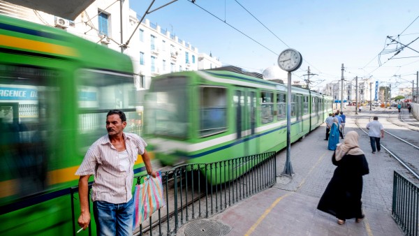 Tram in Tunis