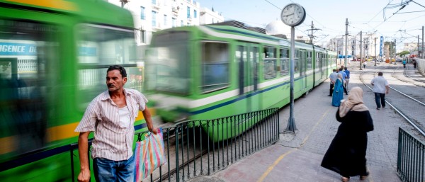 Straßenbahn in Tunis