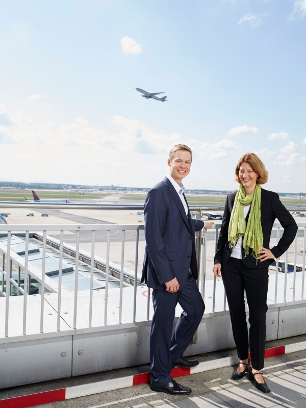 Boris Tiemann und Antonia Jaeckel von der KfW IPEX-Bank