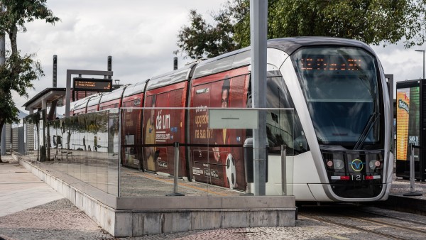 New electric tramway in Rio de Janeiro