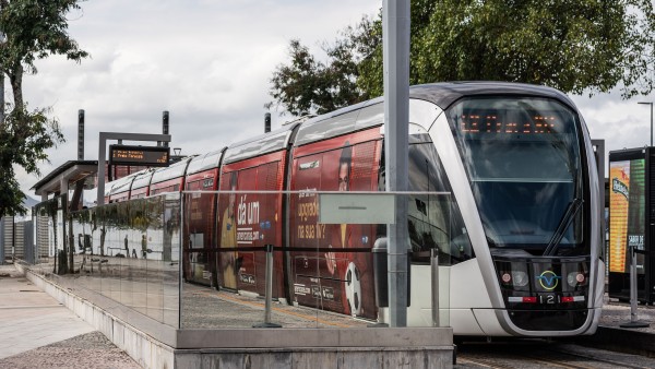 New electric tramway in Rio de Janeiro
