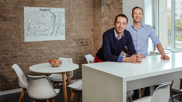 The founders of the company Bookingkit Christoph Kruse (right) and Lukas Hempel (left)