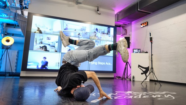 Breakdance at dance studio Flying Steps