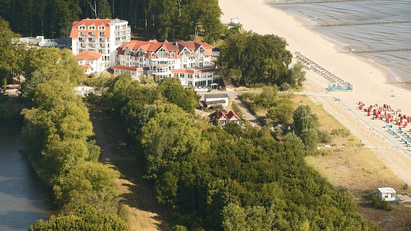 Hotel Seerose von oben