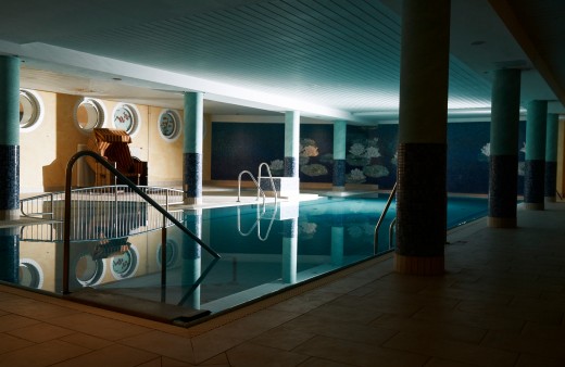 Schwimmbad im Hotel Seerose