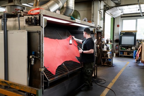 Heinen leather producing