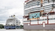 Two cruise ships from the Meyer Werft