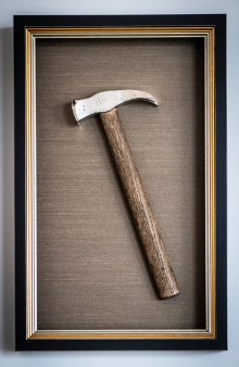 The carpenter’s hammer of the shipyard founder Willm Rolf Meyer