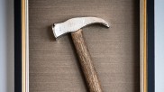 The carpenter’s hammer of the shipyard founder Willm Rolf Meyer