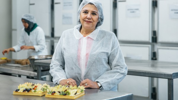 Konditoreikette Gourmandise in Tunis mit Gründerin Radhia Kamoun Megdiche
