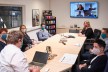 Meeting der UniCaps-Mitarbeiter mit Videochat 