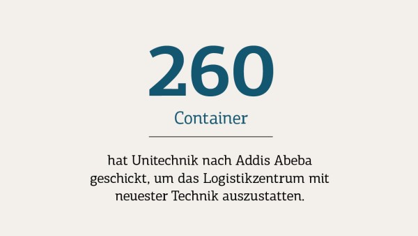 Unitechnik stattet Afrikas größtes Zentrum für Luftfracht aus