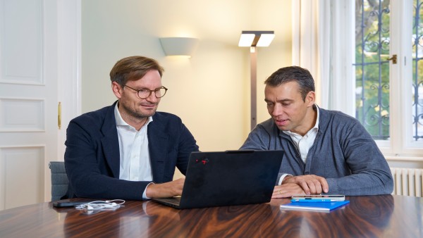 Florian Tappeiner and Christian Figge (from left to right), both Managing Partners at Armira
